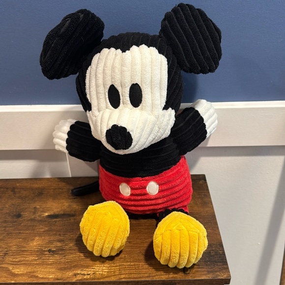 Disney Other - Vintage style Walt Disney Parks Mickey Mouse Plush Doll Stuffed Toy